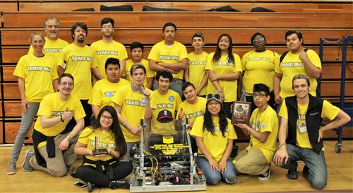 Richmond High School's robotics team Richmond High School's robotics team
