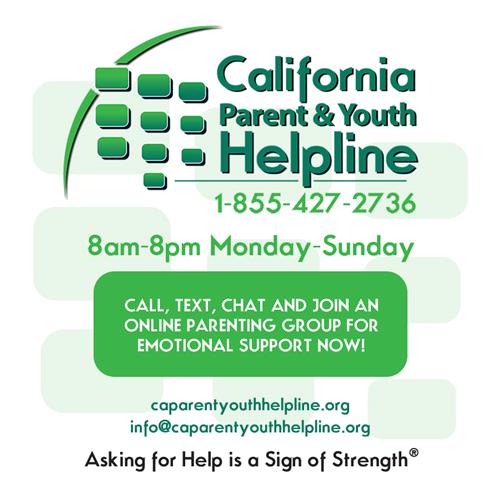 California Parent and Youth Helpline 