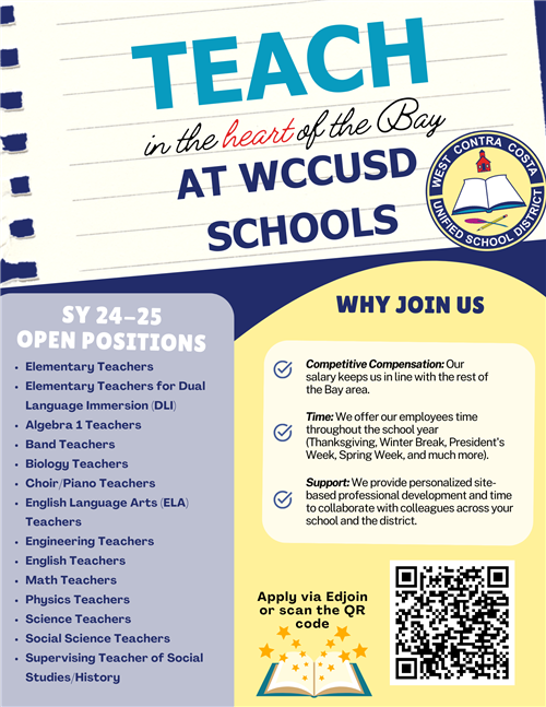 Teach in the Heart of the Bay Flyer 2