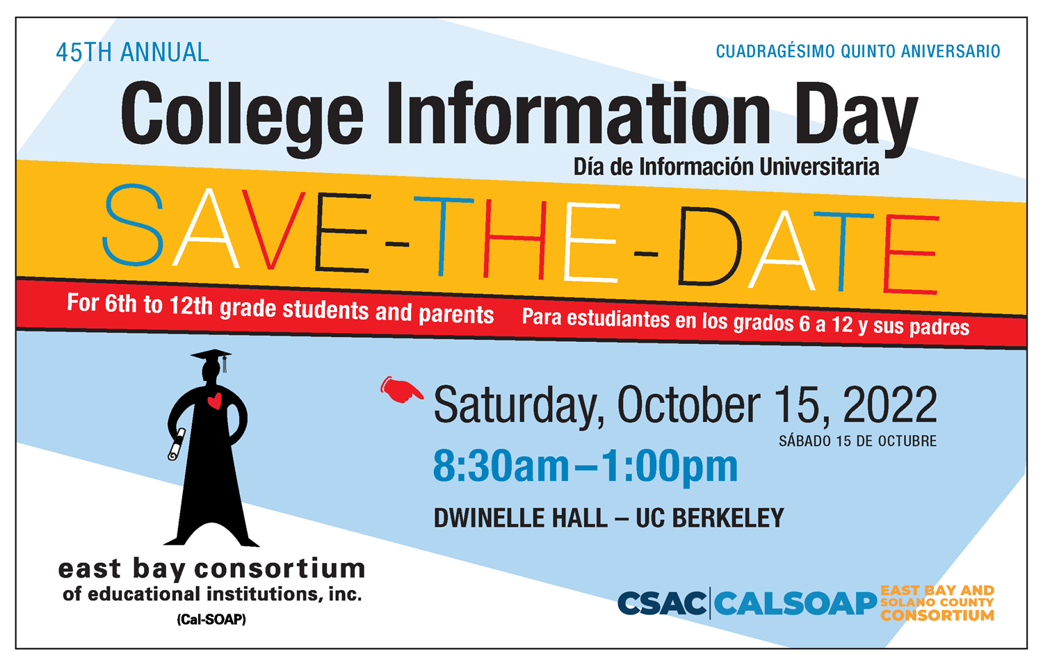  college information day flyer