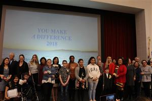 The 2018 You Make a Difference Award Honorees 