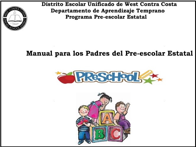  Manual Para Padres de Preescolar