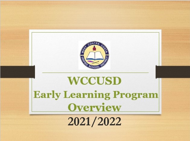  Early Learning Program Overview