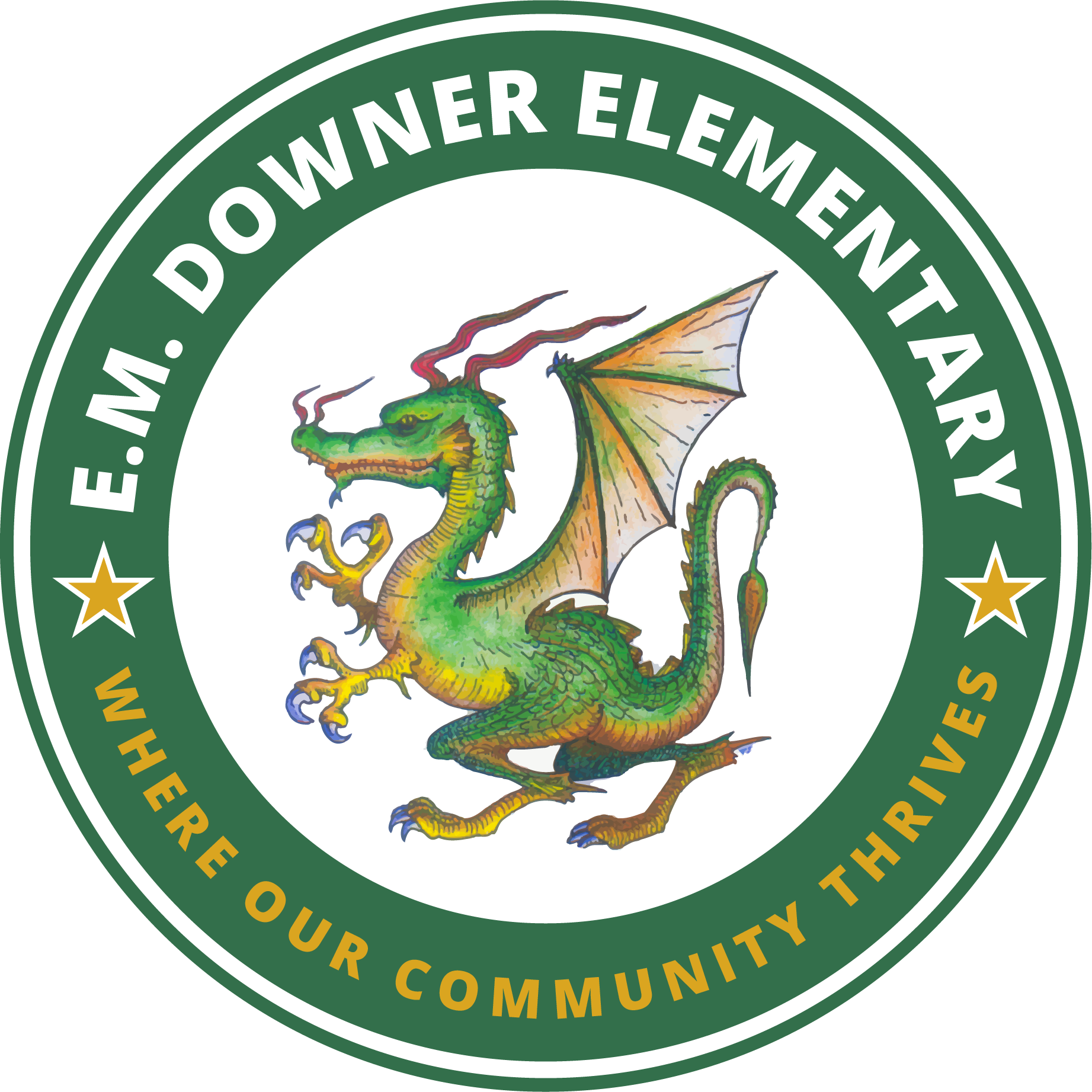 Downer Elementary School Logo