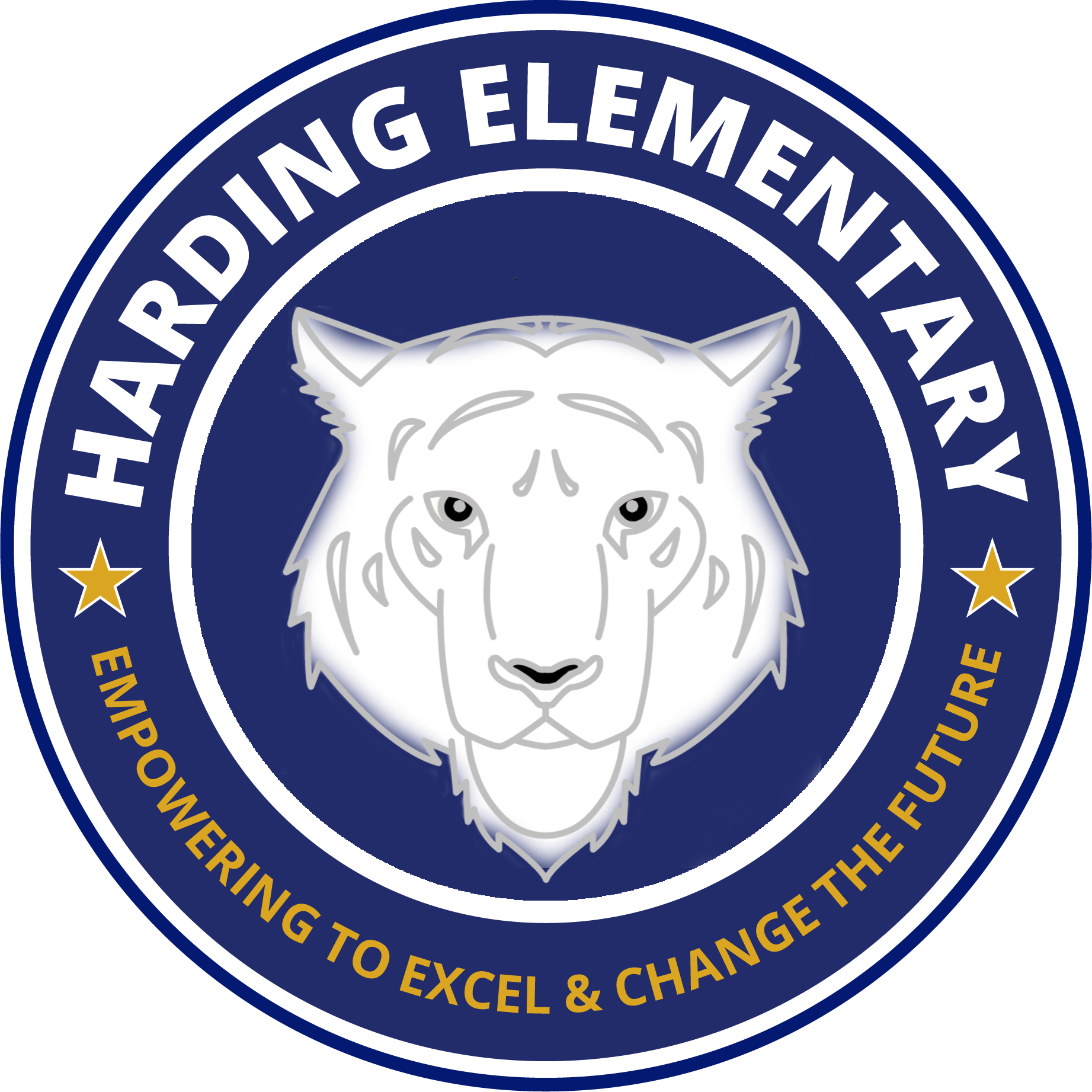 Harding Elementary School Logo